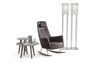 Rockingchair Schaukelstuhl Hochlehnsessel Valentina DEMA Einzelsessel Designmöbel Sauerland Möbel Zeppenfeld Olpe