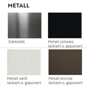 Ronald Schmitt kleiner Couchtisch, Beistelltisch Duett 60x45, K529, rollbar, höhenverstellbar von 43 auf 62 cm,