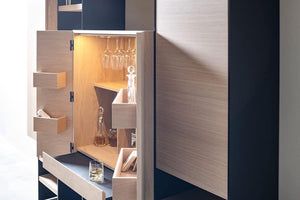 Wohnwand Bücherregal Scala Barschrank Sudbrock Designmöbel Sauerland Möbel Zeppenfeld Olpe  (3)