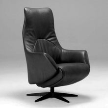 Laden Sie das Bild in den Galerie-Viewer, AERA Signa 165 – Frontansicht, Leder Runner in Wunschfarbe, 5-Stern-Fuß 32 schwarz
