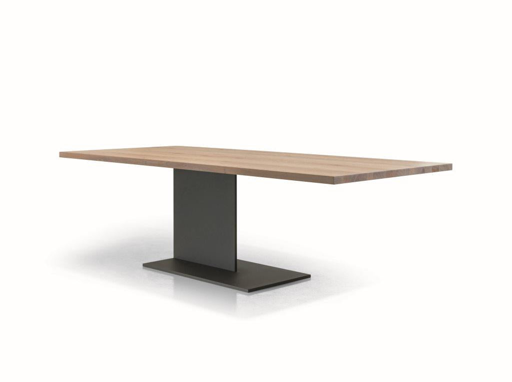 Asco Esstisch Mono Minal Zentralfußtisch Säulentisch Massivholztisch Designmöbel Sauerland Möbel Zeppenfeld Olpe Siegerland Siegen Oberberg Lüdenscheid Hagen Dortmund